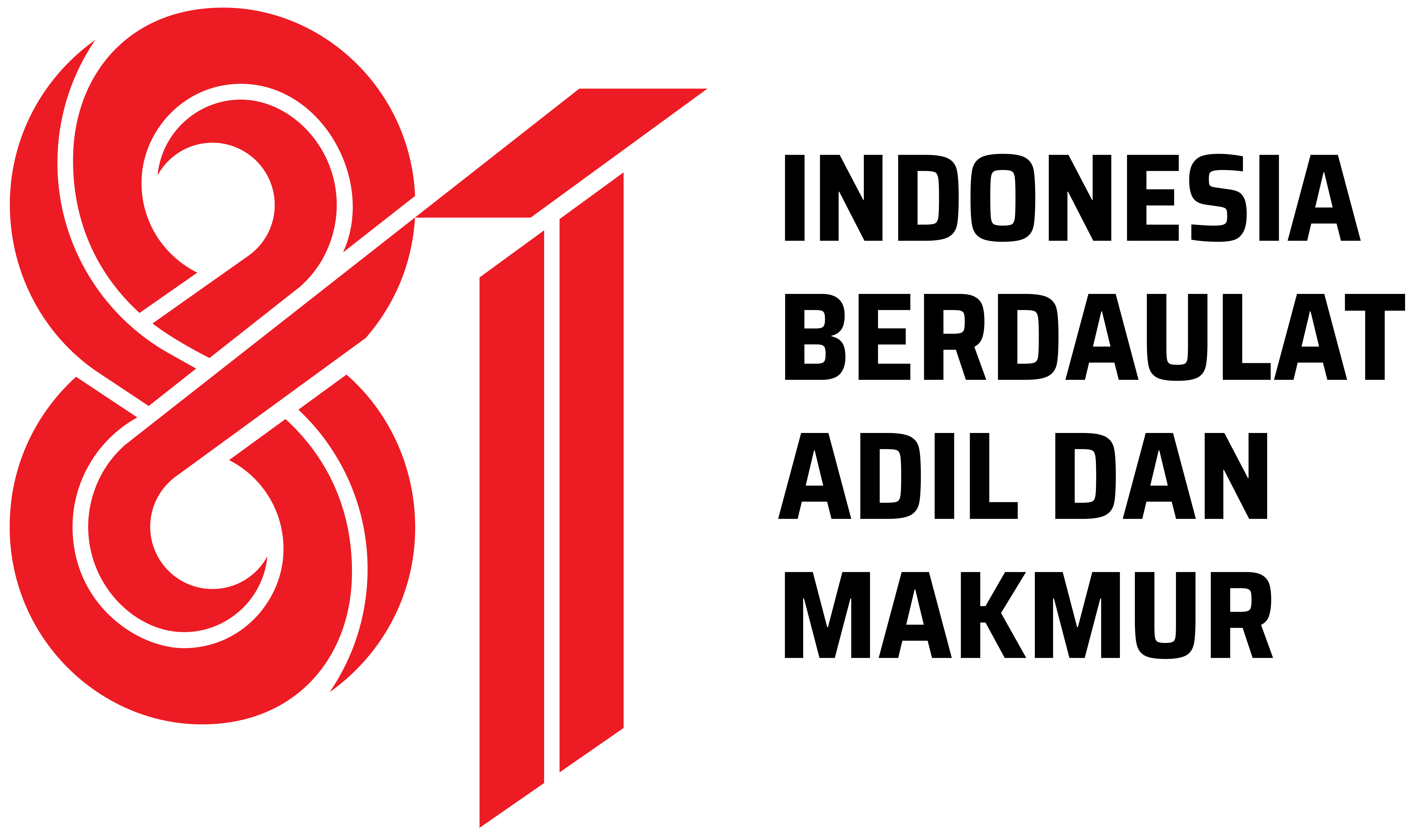 Logo HUT RI ke-81